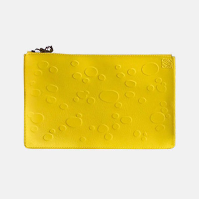 Loewe 2019 Clutch Bag,28.5CM - 로에베 2019 여성용 클러치백 ,LOEB0213, 28.5CM, 옐로우