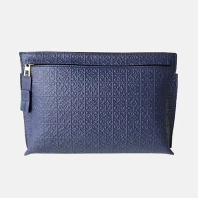 Loewe 2019 Clutch Bag,29.5CM - 로에베 2019 남여공용 클러치백 ,LOEB0216,29.5CM, 블루