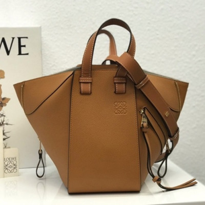 Loewe 2019 Hammock Small Tote Shoulder Bag, 29CM - 로에베 2019 해먹 스몰 토트 숄더백 ,10391-LOEB0293, 29CM, 카멜