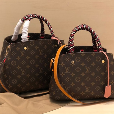 Louis Viutton 2019 Montaigne Monogram Shouder Bag ,29cm/33cm - 루이비통 2019 몽테뉴 모노그램 숄더백 M41055/M41056,LOUB1463,29cm/33cm,브라운