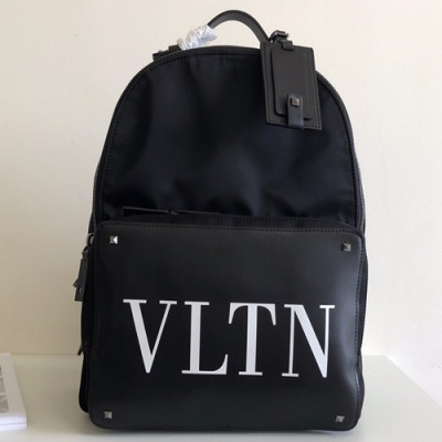 [데일리 백팩]Valentino 2019 Nylon Back Pack ,35CM - 발렌티노 2019 나일론 남여공용 백팩,VTB0727,35CM,블랙