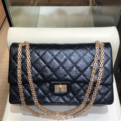 Chanel 2019 Women  Chain Leather Shoulder Bag ,28CM - 샤넬 2019 여성용 체인 레더 숄더백 CHAB0840,28CM,블랙(금장)