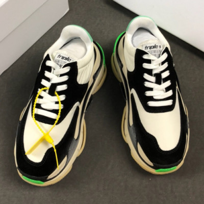 Balenciaga 2019 Mm/Wm Triple'S Clear Sole Runner - 발렌시아가 남자 트리플S 러너 Bal0261x.Size(225 - 275).블랙