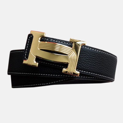 Hermes 2019 Mens Reversible Leather Belt - 에르메스 2019 남성용 리버시블 레더 벨트 HERBT0016.Size(4.0cm).블랙