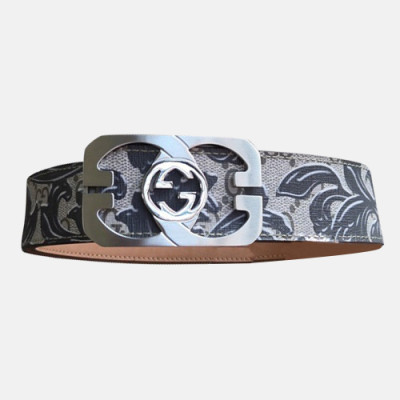 Gucci 2019 Mens PVC Belt - 구찌 2019 남성용 PVC 벨트 GUBT0014.Size(3.8cm).그레이