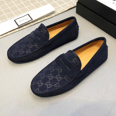 Gucci 2019 Mens Business Ophidia Leather Loafer- 구찌 남성 비지니스 오피디아 레더 로퍼 Guc01228x.Size(240 - 275).네이비