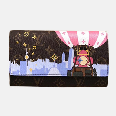 Louis Vuitton 2018  Monogram Wallet M61359,19CM - 루이비통 모노그램 장지갑  M61359  LOUW202  19CM