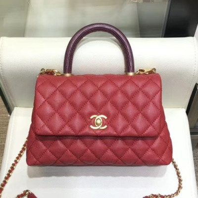 Chanel 2019 Coco Chain Handle Shoulder Bag,23/28CM - 샤넬 2019 코코 체인 핸들 숄더백,CHAB0993,23/28CM,레드