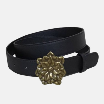 Gucci 2019 Ladies Leather Belt - 구찌 2019 여성용 레더 벨트 GUBT0057.Size(3.0cm).블랙