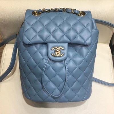 Chanel 2019 Women Back Pack,22/24CM - 샤넬 2019 여성용 백팩, CHAB1002,22/24CM,블루