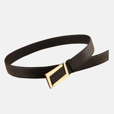 Salvatore Ferragamo 2019 Mens Leather Belt - 살바토레 페라가모 2019 남성용 레더 벨트 FERBT0018.블랙은장,블랙금장