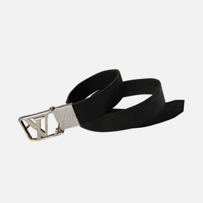 Louis vuitton 2019 Mm/Wm Leather Belt - 루이비통 2019 남여공용 레더 벨트 LOUBT0077,Size(3.5cm),블랙