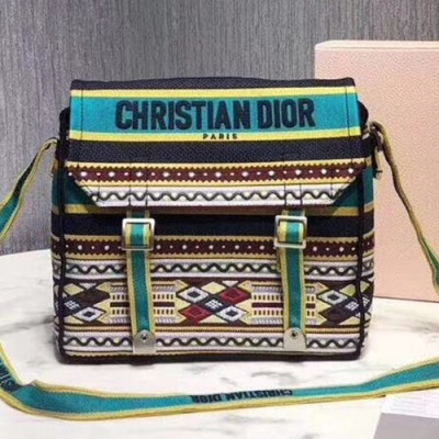 Dior 2019 Oblique Shoulder Bag,27CM - 디올 2019 여성용 올비리크 숄더백 DIOB0383,27CM,그린