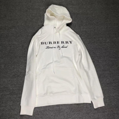 Burberry 2019 Mm/Wm Logo Wolf Cotton Hood Tee - 버버리 남자 로고 울프 코튼 후드티 BurHT0079.Size(s -xl).화이트