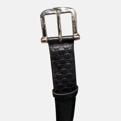 Gucci 2019 Mens Leather Belt - 구찌 2019 남성용 레더 벨트 GUBT0084,블랙