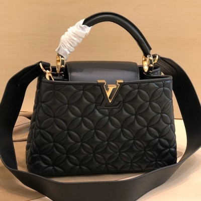 Louis Vuitton 2019 Capucines Tote Shoulder Bag,27/31cm - 루이비통 2019 카푸신 토트 숄더백  M48865,LOUB1562,27/31cm,블랙