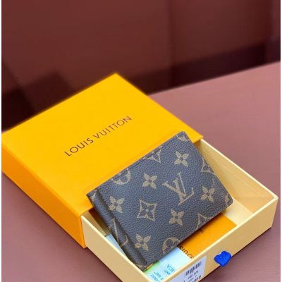 Louis Vuitton 2019 Monogram Money Clip ,M66543  - 루이비통 2019 남여공용 모노그램 머니 클립 LOUW0212,Size(12CM).브라운