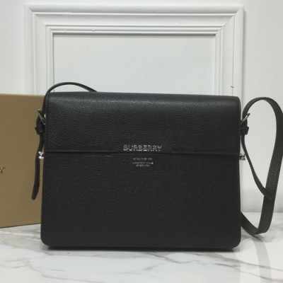 Burberry 2019 Grace Leather Large Shoulder Bag, 26cm - 버버리 2019 그레이스 레더 라지 숄더백 ,BURB0322,26cm,블랙