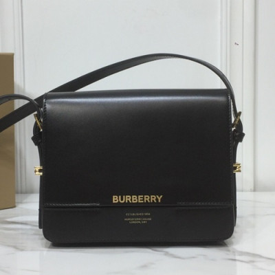 Burberry 2019 Grace Leather Small Shoulder Bag, 19.5cm - 버버리 2019 그레이스 레더 스몰  숄더백 ,BURB0325,19.5cm,블랙