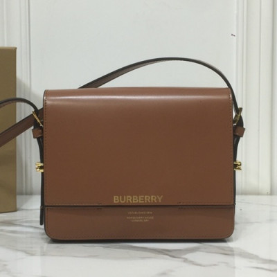 Burberry 2019 Grace Leather Small Shoulder Bag, 19.5cm - 버버리 2019 그레이스 레더 스몰  숄더백 ,BURB0328,19.5cm,브라운