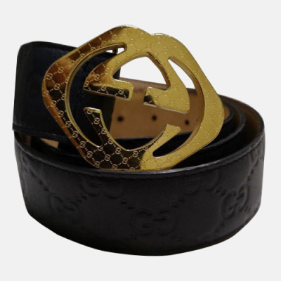 Gucci 2019 Mens Leather Belt - 구찌 2019 남성용 레더 벨트 GUBT0101,블랙