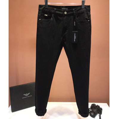 Armani 2019 Mens Graffity Denim Pants - 알마니 남성 그래피티 데님 팬츠  Armdp0035.Size(29-38).컬러(블랙)