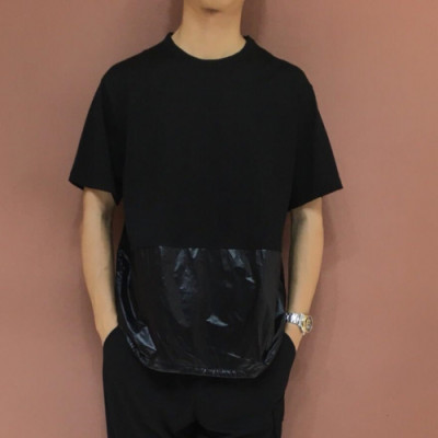 Mocler 2019 Mens Logo Cotton Short Sleeved Tshirt - 몽클레어 남성 로고 코튼 반팔티 Mocts0070.Size(M- 3XL).컬러(블랙)