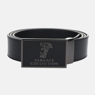 Versace 2019 Mens Leather Belt - 베르사체 2019  남성용 레더 벨트 VERBT0070,블랙