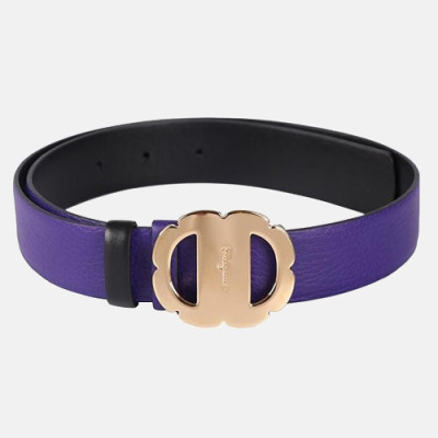 Salvatore Ferragamo 2019 Woman Leather Belt - 살바토레 페라가모 2019 여성용 레더 벨트 FERBT0057,퍼플