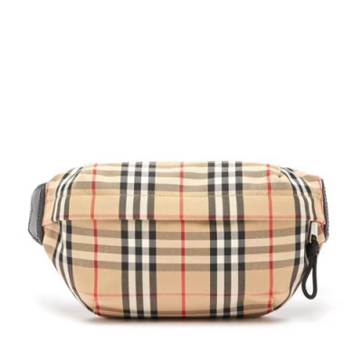 Burberry 2019 Nylon Vintage Belt Bag , 31cm - 버버리 2019 빈티지 남여공용 나일론 벨트백 ,BURB0358,31cm,베이지