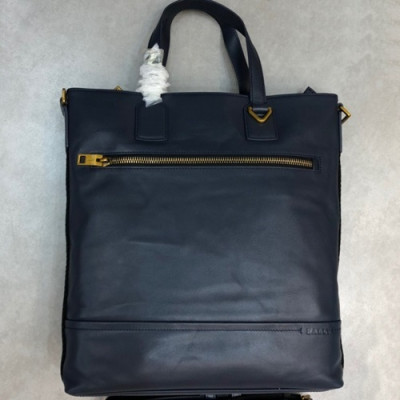 Bally 2019 Leather  Mens Business,37cm  - 발리 2019 레더 남성용 서류가방, BALB0053,37cm,네이비