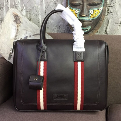 Bally 2019 Leather  Mens Business,39cm  - 발리 2019 레더 남성용 서류가방, BALB0056,39cm,브라운