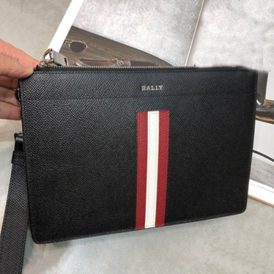 Bally 2019 Leather Clutch Bag - 발리 2019 레더 남성용 클러치백  BALB0077,블랙