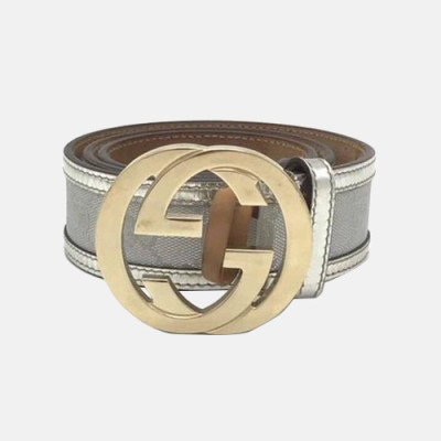 Gucci 2019 Woman Leather Belt - 구찌 2019 여성용 레더 벨트 GUBT0109,그레이