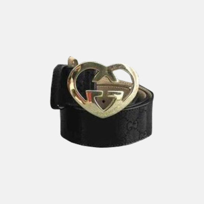 Gucci 2019 Woman Leather Belt - 구찌 2019 여성용 레더 벨트 GUBT0130,블랙