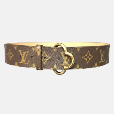 Louis vuitton 2019 Woman Leather Belt - 루이비통 2019 여성용 레더 벨트 LOUBT0120,브라운