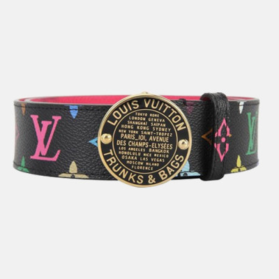 Louis vuitton 2019 Woman Leather Belt - 루이비통 2019 여성용 레더 벨트 LOUBT0125,블랙