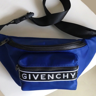 Givenchy  2019 Nylon Hip Sack Belt Bag,33cm - 지방시 2019 나일론 남여공용 힙색 벨트백 GVB0196,33cm,블루