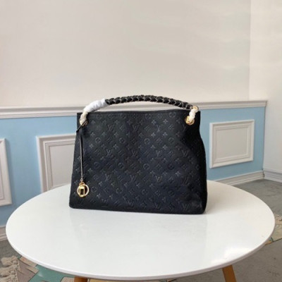 Louis vuitton 2019 Monogram Artsy Tote Shoulder Bag ,42cm - 루이비통 2019 모노그램 앗치 토트 숄더백 M41066,LOUB1574,42cm,블랙