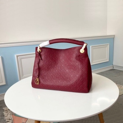 Louis vuitton 2019 Monogram Artsy Tote Shoulder Bag ,42cm - 루이비통 2019 모노그램 앗치 토트 숄더백 M41066,LOUB1576,42cm,와인