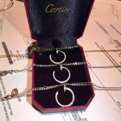 CARTIER  Choker  18k Yellow Gold/Rose Gold/White Gold  - 까르띠에 여성용  18K도금 옐로우 골드/로즈 골드/화이트 골드 목걸이 CAR0010.