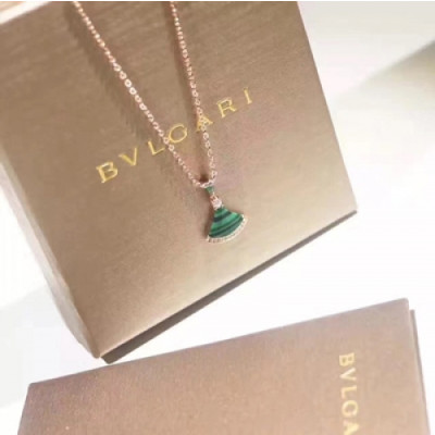 BULGARI Choker  18k Yellow Gold/Rose Gold - 불가리 여성용  18K도금 옐로우 골드/로즈 골드 목걸이 Bul0009.