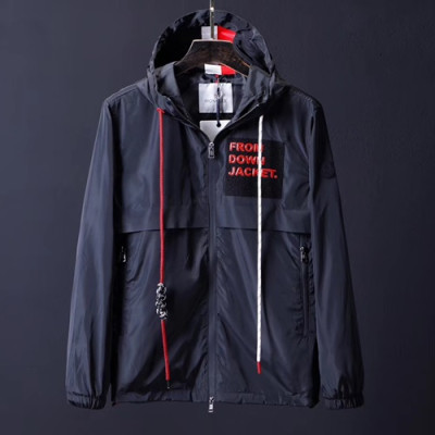 Moncler 2019 Mens Patch Logo Cajual Jacket - 몽클레어 남성 패치 로고 캐쥬얼 자켓 MONTS0004.Size(m - 2xl).블랙