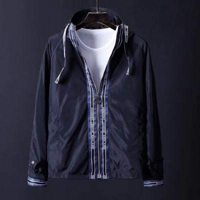 Burberry 2019 Mens Casual Windproof Hood Jacket - 버버리 남성용 캐쥬얼 방풍 후드자켓 BURJK0007.Size(m - 2xl),블랙