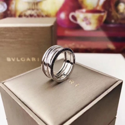 BULGARI White Gold  ring - 불가리 여성용 화이트 골드 반지 BUL0030.