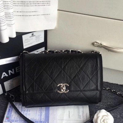 Chanel 2019  Women Flap Chain Shoulder Bag,26CM - 샤넬 2019 여성용 플랩 체인 숄더백 ,CHAB1128,26CM,블랙