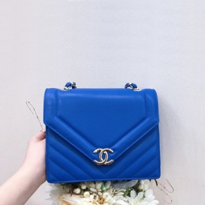 Chanel 2019  Women Small Flap Chain Shoulder Bag,21CM - 샤넬 2019 여성용 스몰 플랩 체인 숄더백 ,CHAB1134,21CM,블루