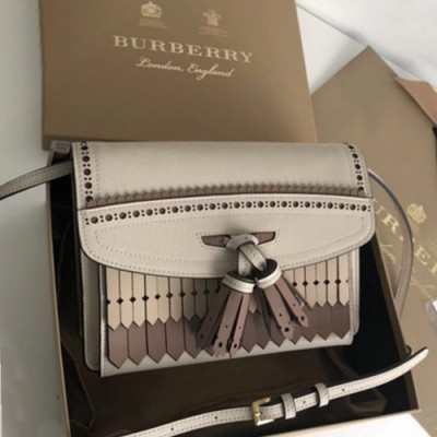 Burberry 2019 Tassel Shoulder Cross Bag, 25cm - 버버리 2019 여성용 태슬 숄더 크로스백,BURB0368,25cm,베이지