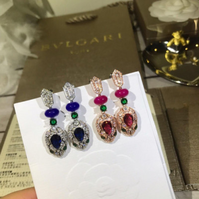 BULGARI Earring  -불가리 이어링 BUL0040.(화이트골드,로즈골드)