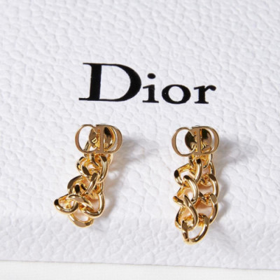 DIOR Vintage Earring  -디올 빈티지 이어링 DIO0011.(옐로우골드)